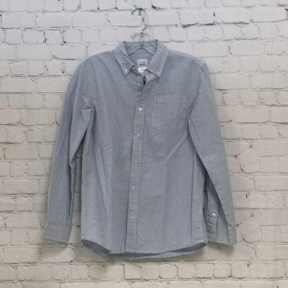 Special Editions Stripe Button Down Top size 16 Boys